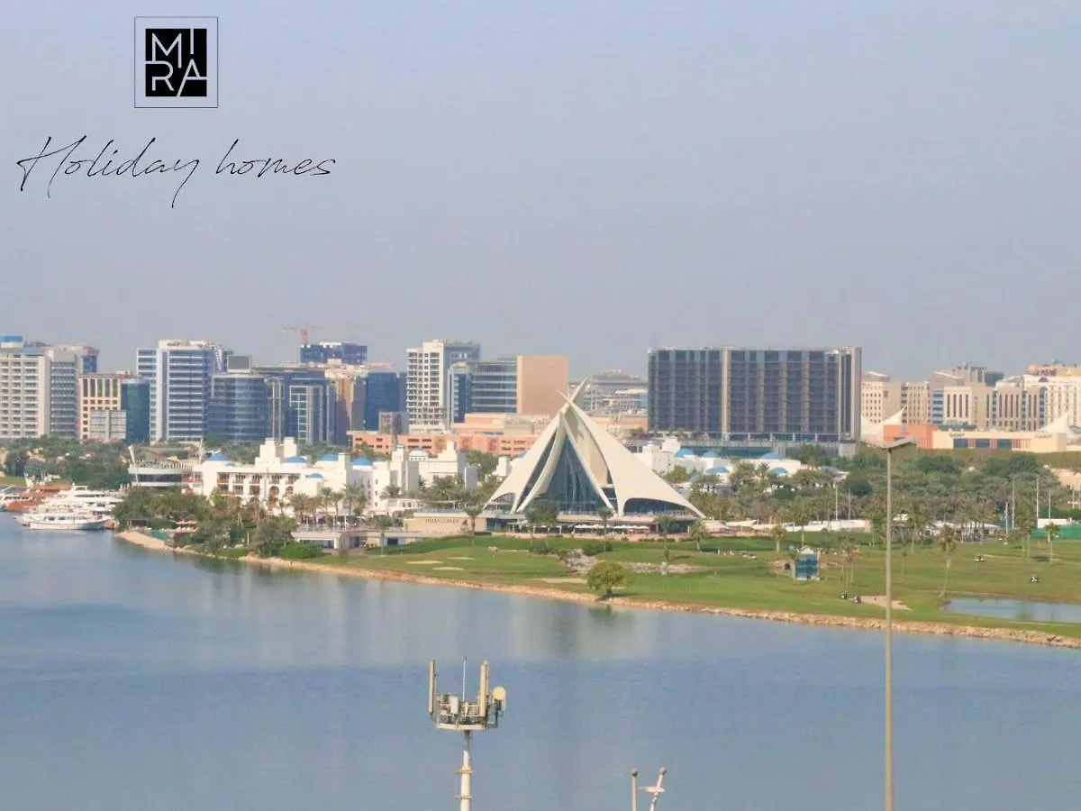 Lägenhet Mira Holiday Homes - Serviced 1 Bedroom With Creek View Dubai